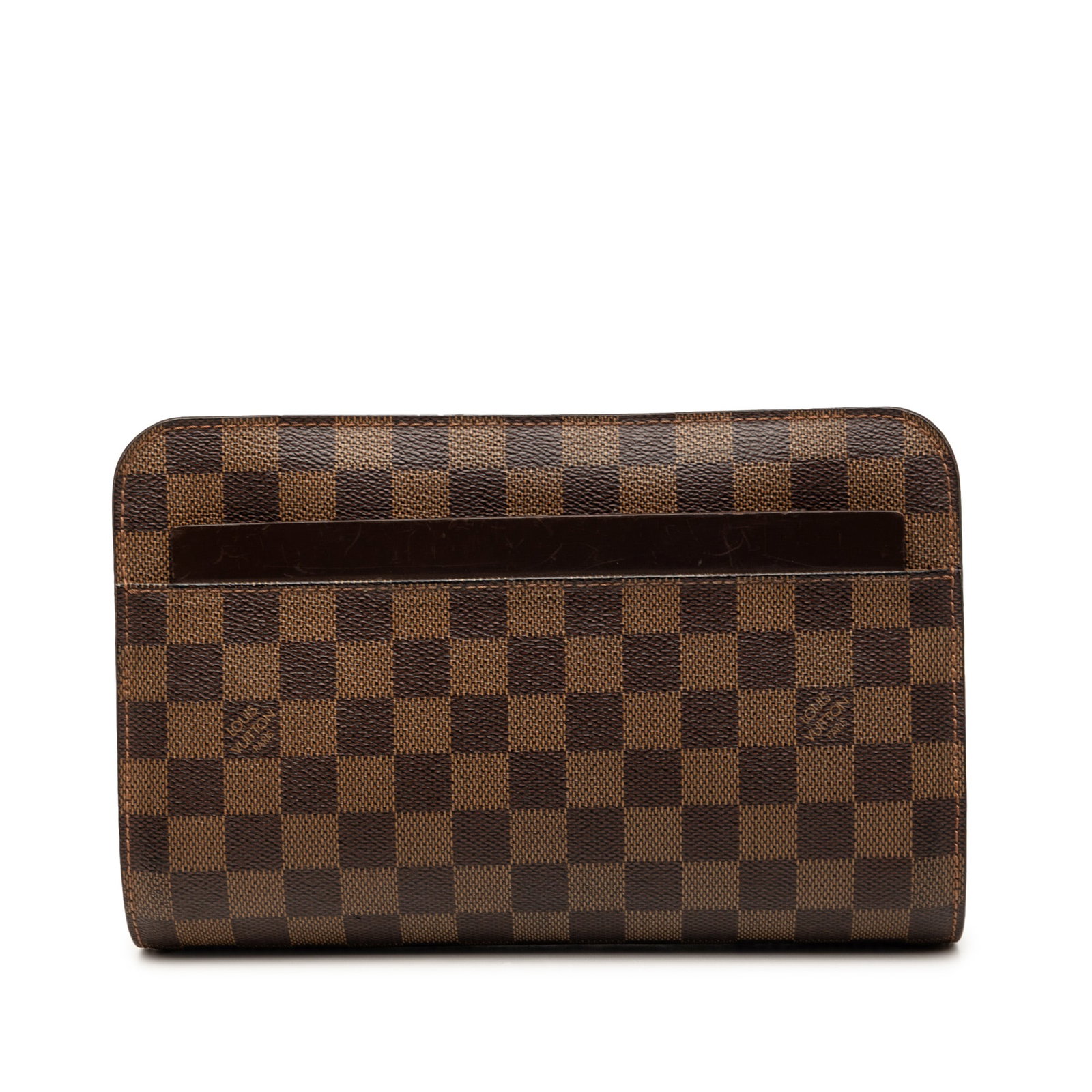 Louis Vuitton Saint Louis Pochette in Damier Ebene Canvas (1 of 7)