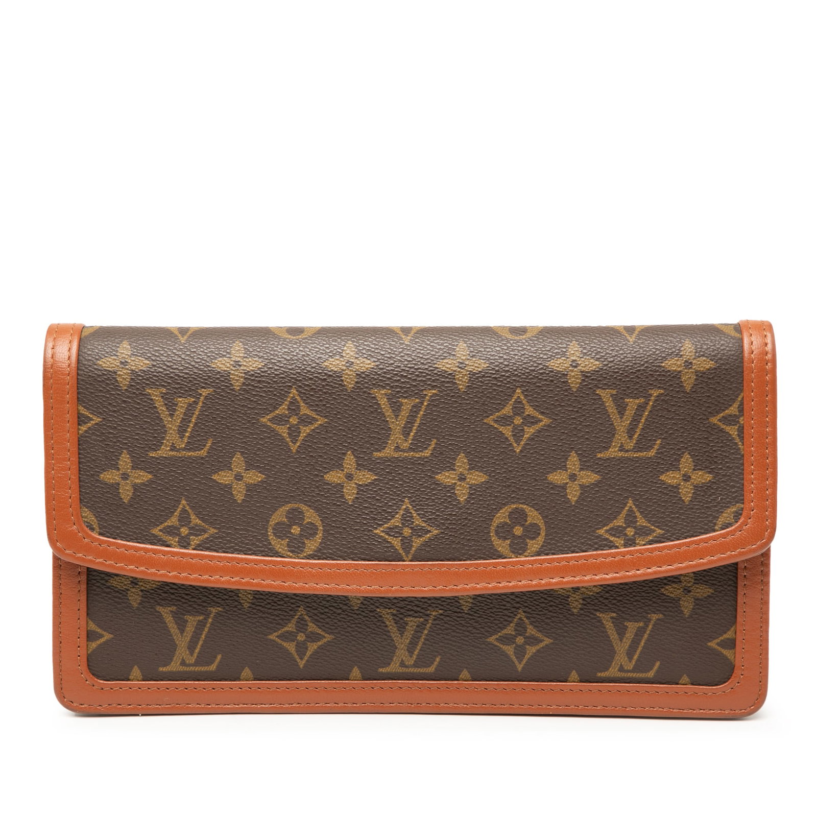 Louis Vuitton Pochette Dame PM Monogram Shoulder Bag: Louis Vuitton Pochette Dame PM Monogram Shoulder Bag Louis Vuitton Monogram Pochette Dame PM crafted with a monogram canvas body and leather trim. The design features a front flap with a magnetic clos