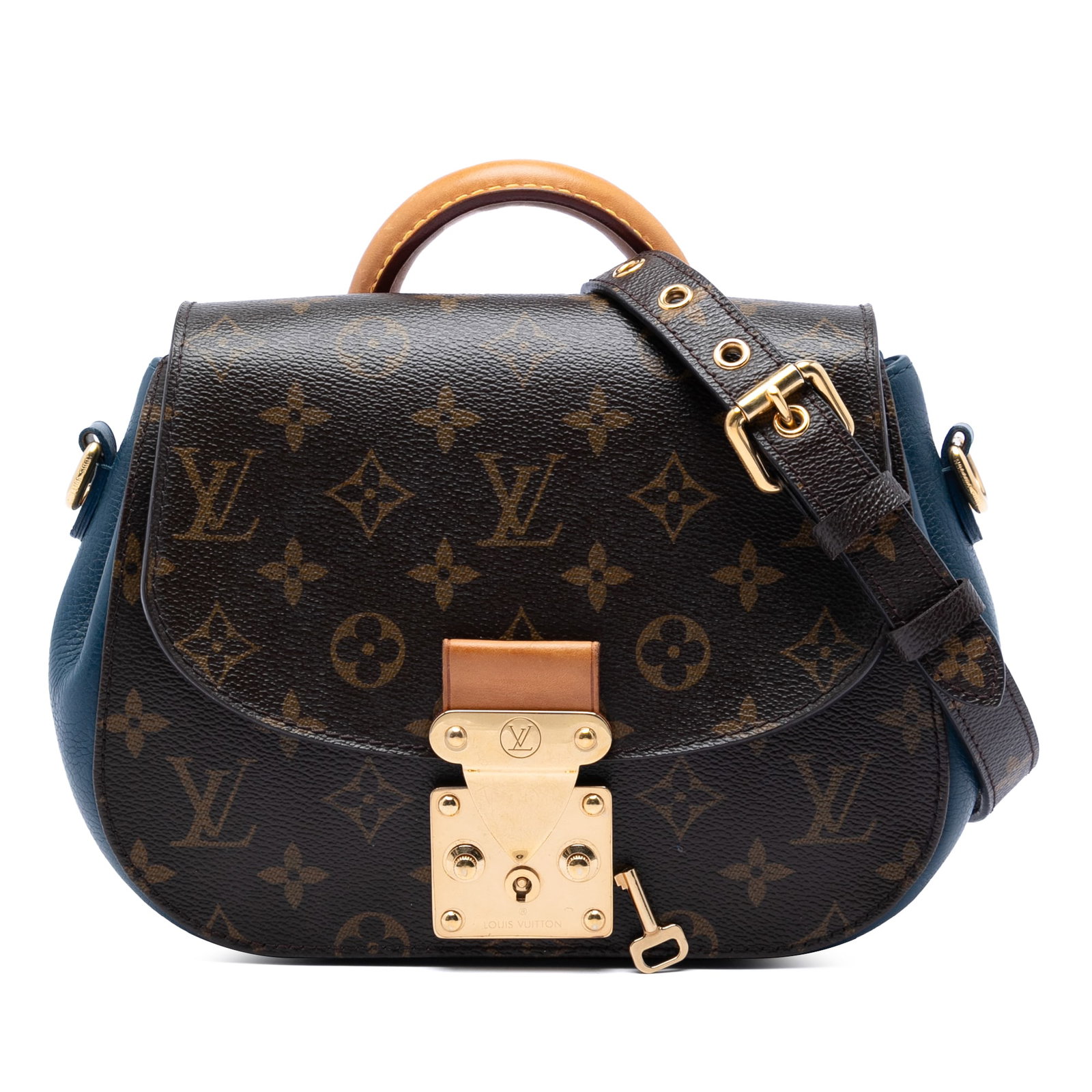 Louis Vuitton Eden PM Monogram Shoulder Bag Brown: Louis Vuitton Eden PM Monogram Shoulder Bag Brown Louis Vuitton Monogram Eden PM shoulder bag crafted with a monogram canvas and leather body. It features a rolled vachetta leather top handle, an adju
