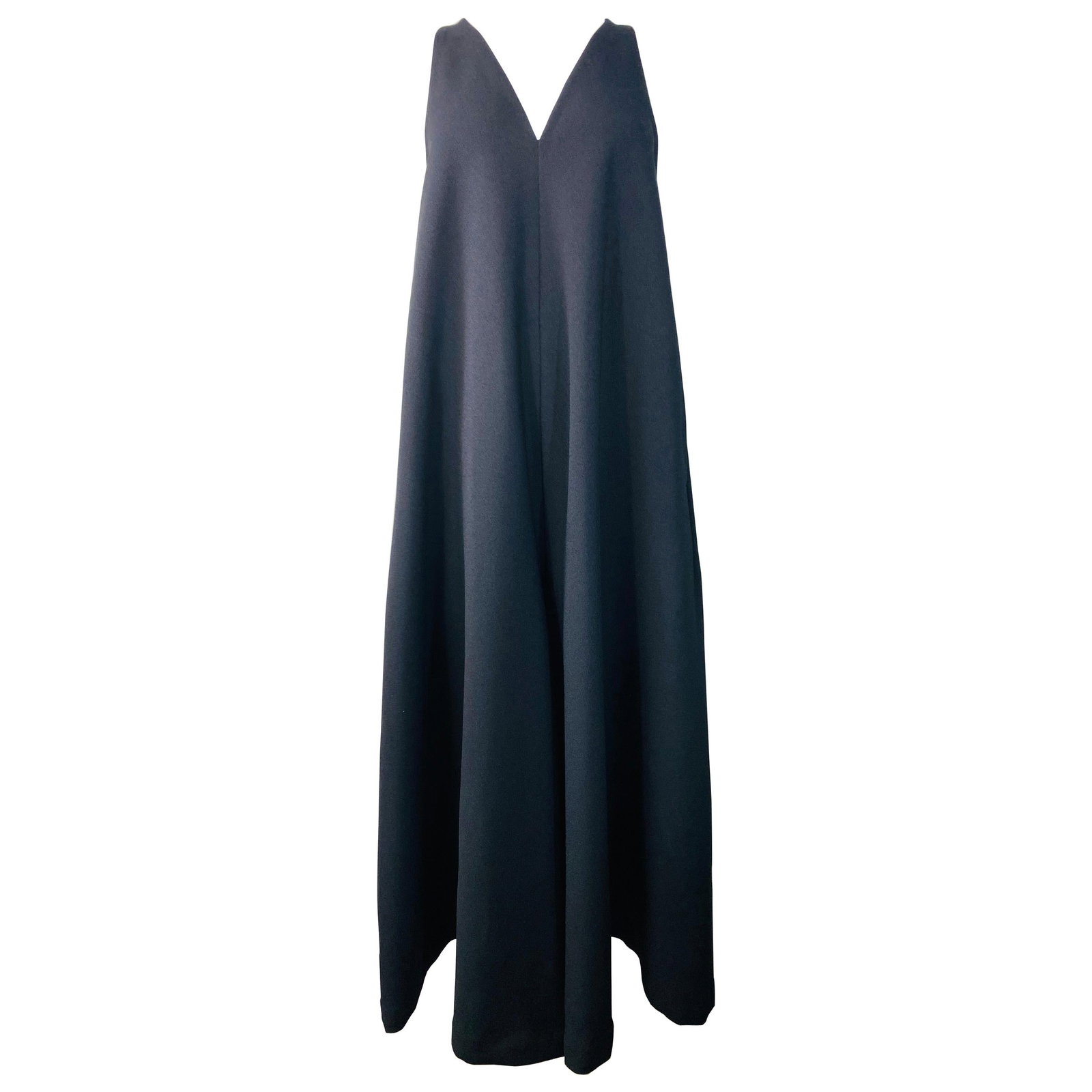 Kaarem sleeveless navy wide leg jumpsuit size S (1 of 11)