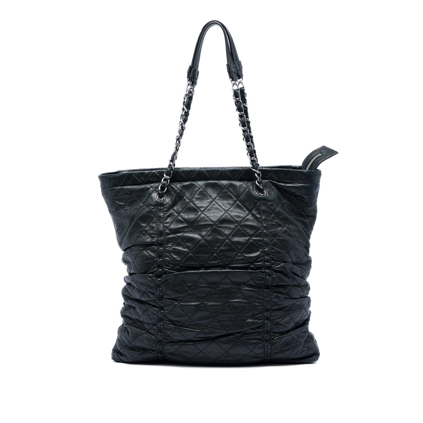 Chanel Sharpei North South Quilted Lambskin Shopping Tote Bag (1 of 6)