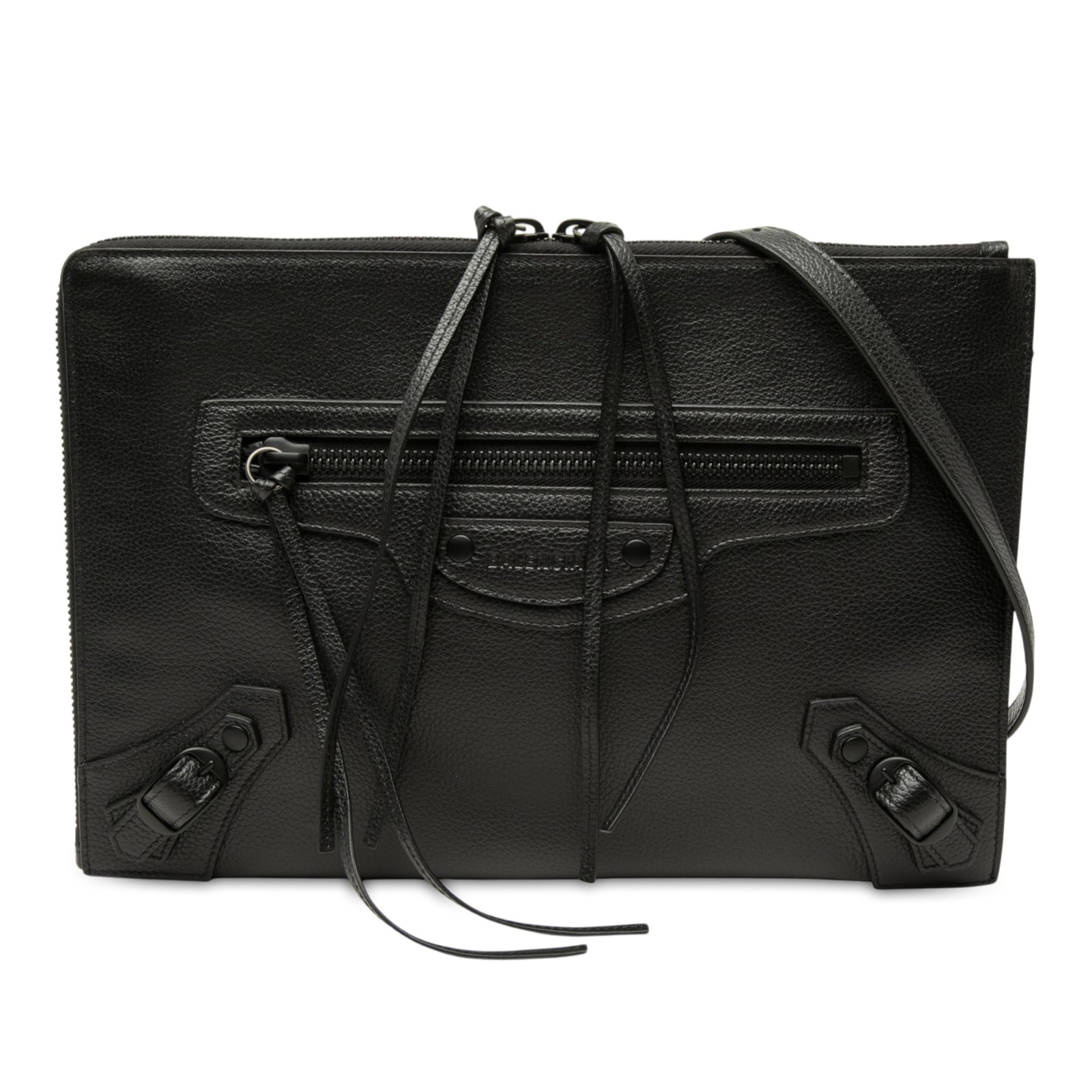 Balenciaga Neo Classic compact leather crossbody clutch bag (1 of 6)