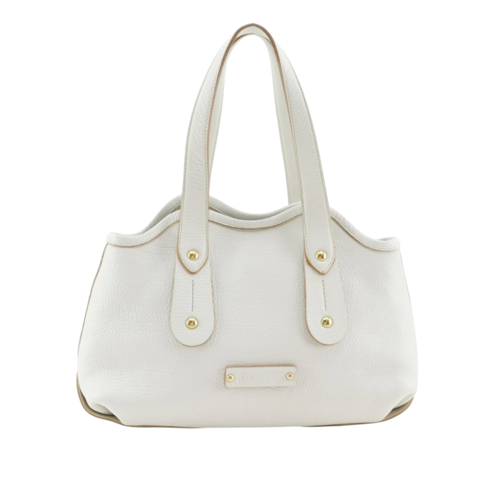 Ferragamo Leather Tote Bag White Calf Leather Italy: Ferragamo Leather Tote Bag White Calf Leather Italy This Ferragamo tote bag is crafted from calf leather in white and features flat leather straps, an open top with magnetic snap closure, and interior