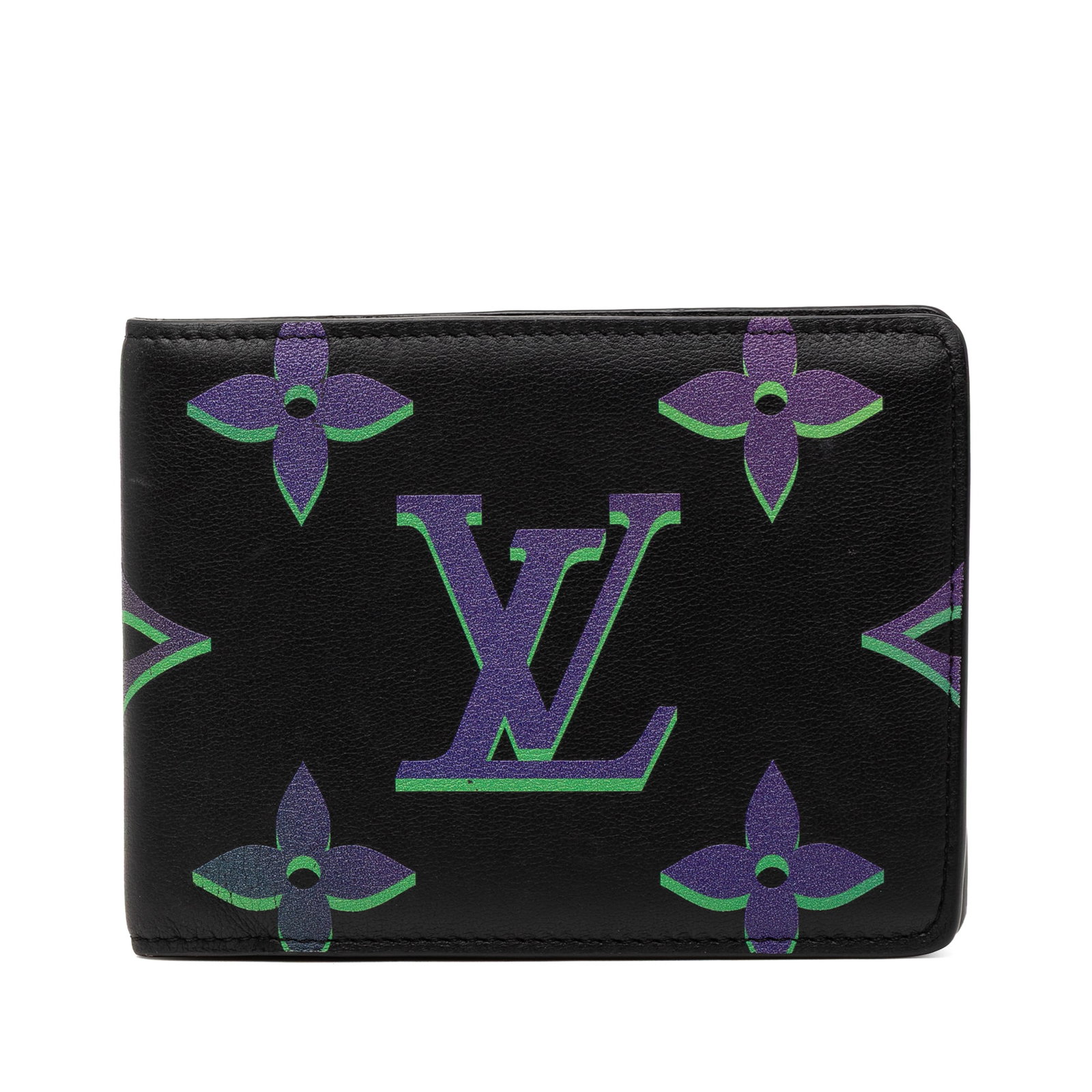 Louis Vuitton Monogram Spotlight leather wallet black (1 of 6)