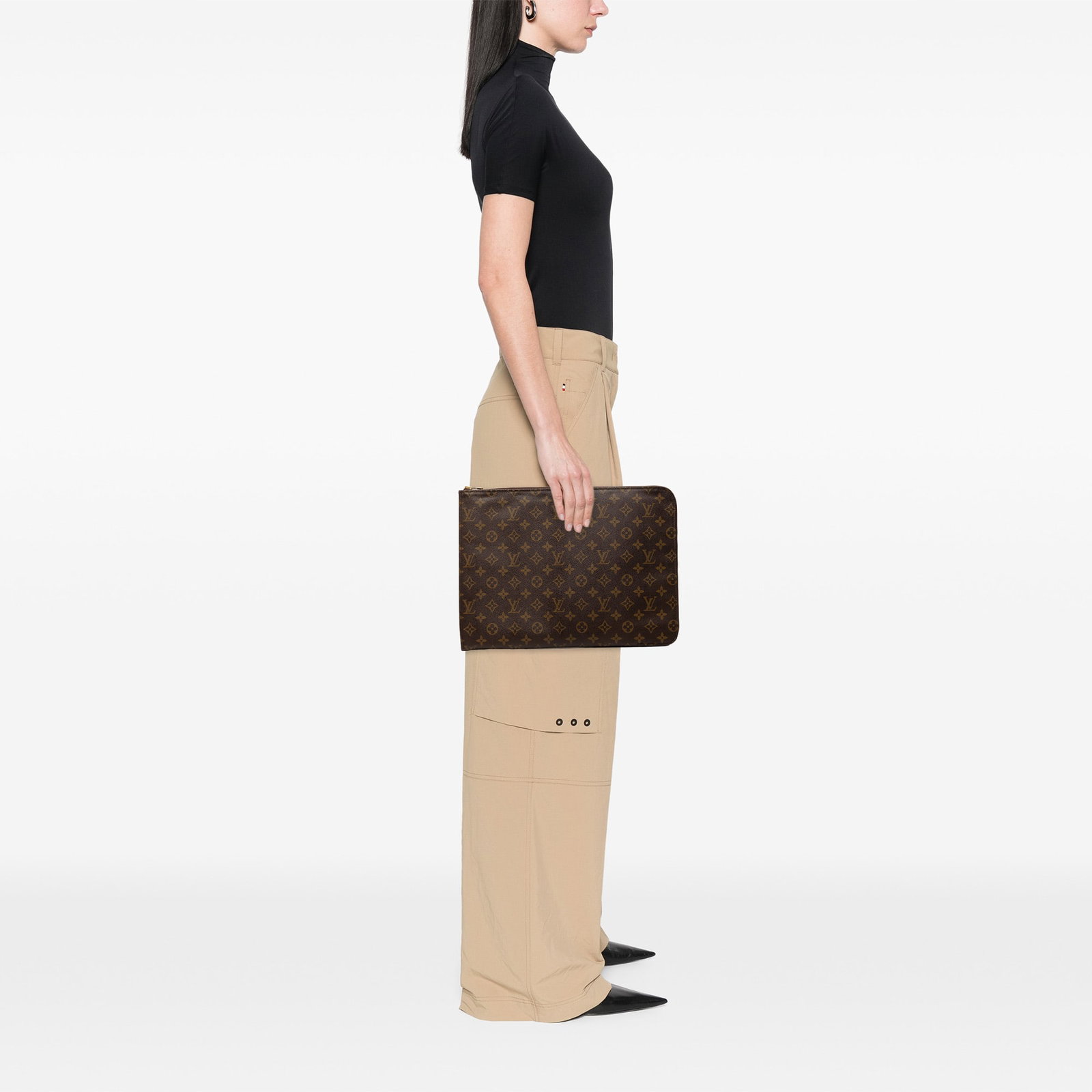 Louis Vuitton Monogram Poche Documents zip portfolio bag - 7