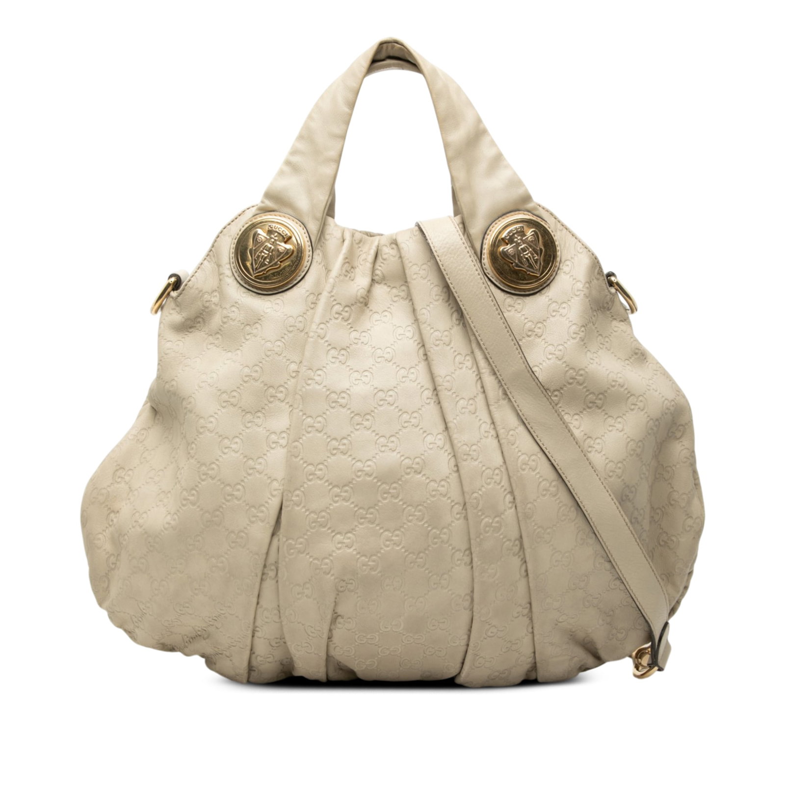 Gucci Guccissima Hysteria brown leather satchel (1 of 7)