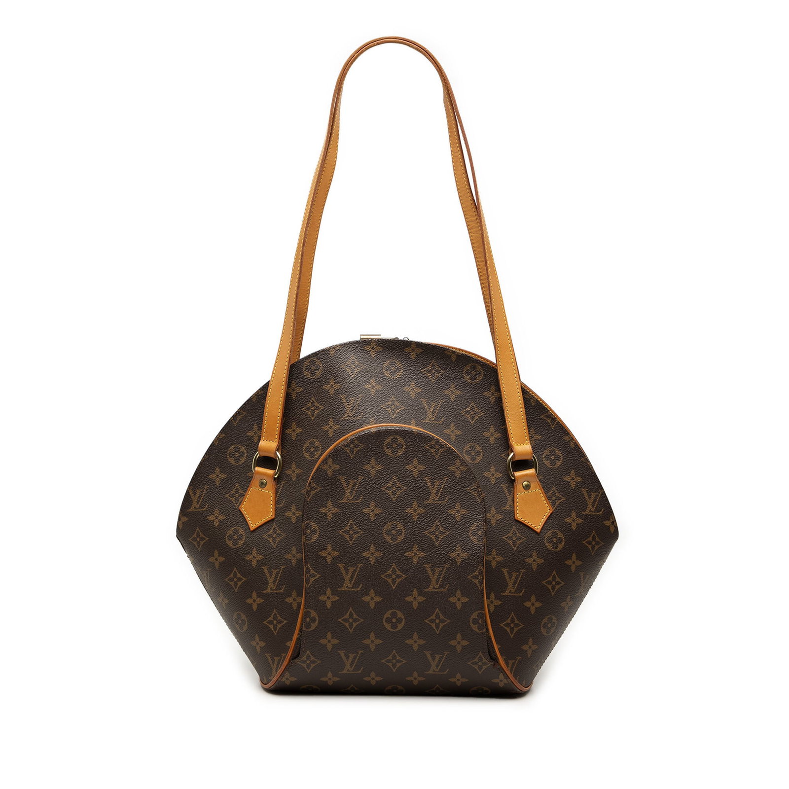 Louis Vuitton Ellipse GM Monogram Shoulder Tote Bag: Louis Vuitton Ellipse GM Monogram Shoulder Tote Bag Louis Vuitton Monogram Ellipse GM Shopping Bag crafted with a monogram canvas body and vachetta leather trim. This bag features flat vachetta leathe