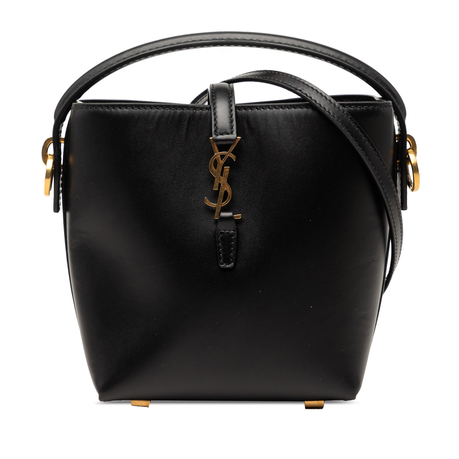 Saint Laurent Le 37 Mini Bucket Bag in Shiny Calfskin (1 of 7)
