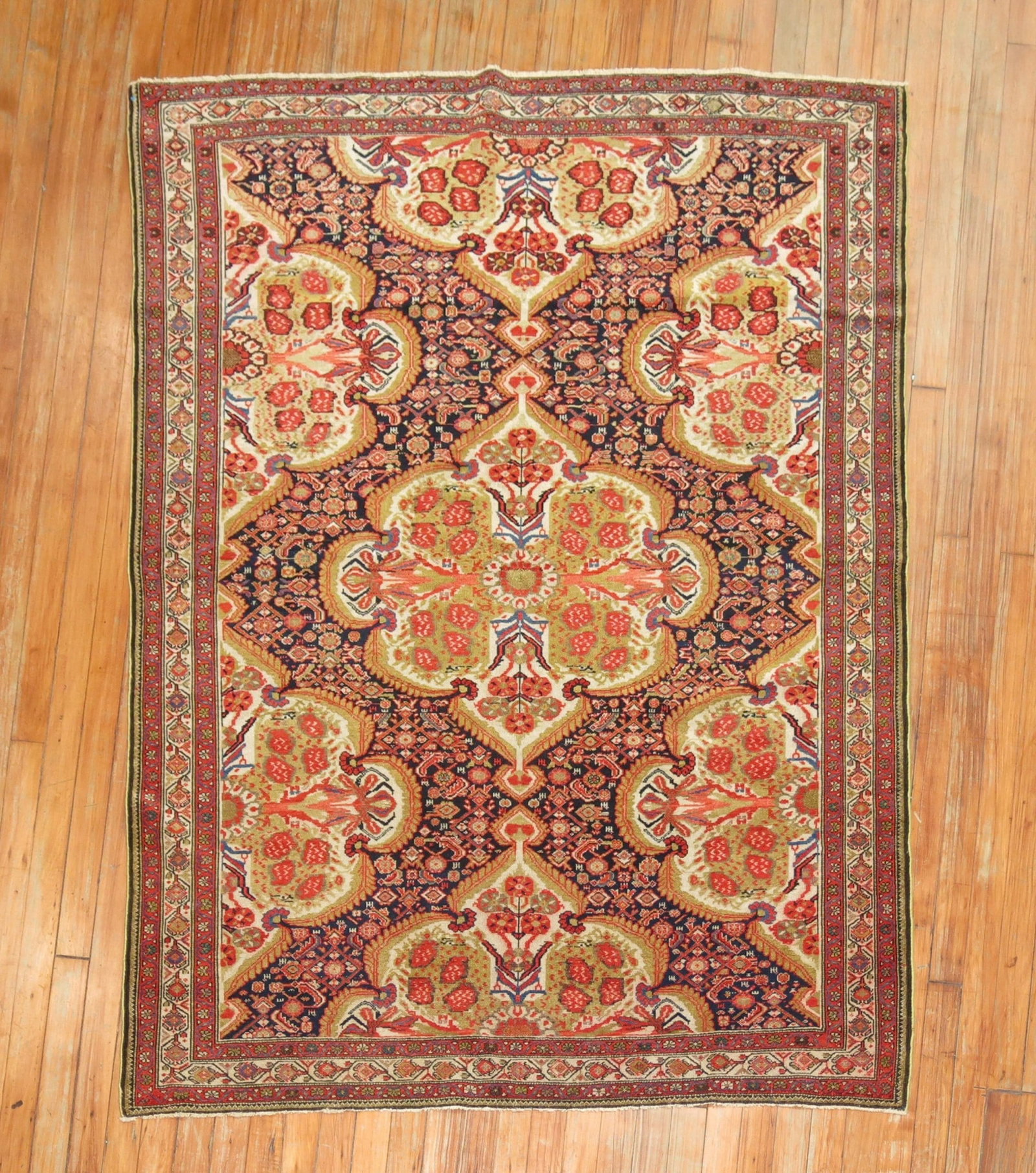 4' 4" x 5' 8" Persian Malayer Mission Accent Rug (1 of 6)