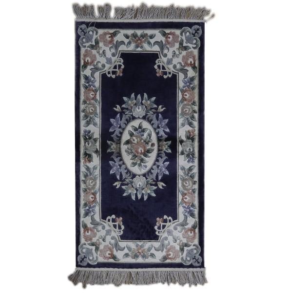 2.3 x 4.2 Aubusson Handmade Bamboo Silk Rug: 2.3 x 4.2 Aubusson Handmade Bamboo Silk Rug Free continental US Shipping Enhance your living space with this exquisite 2.3 x 4.2 Aubusson bamboo silk handmade rug. Crafted with meticulous attention to