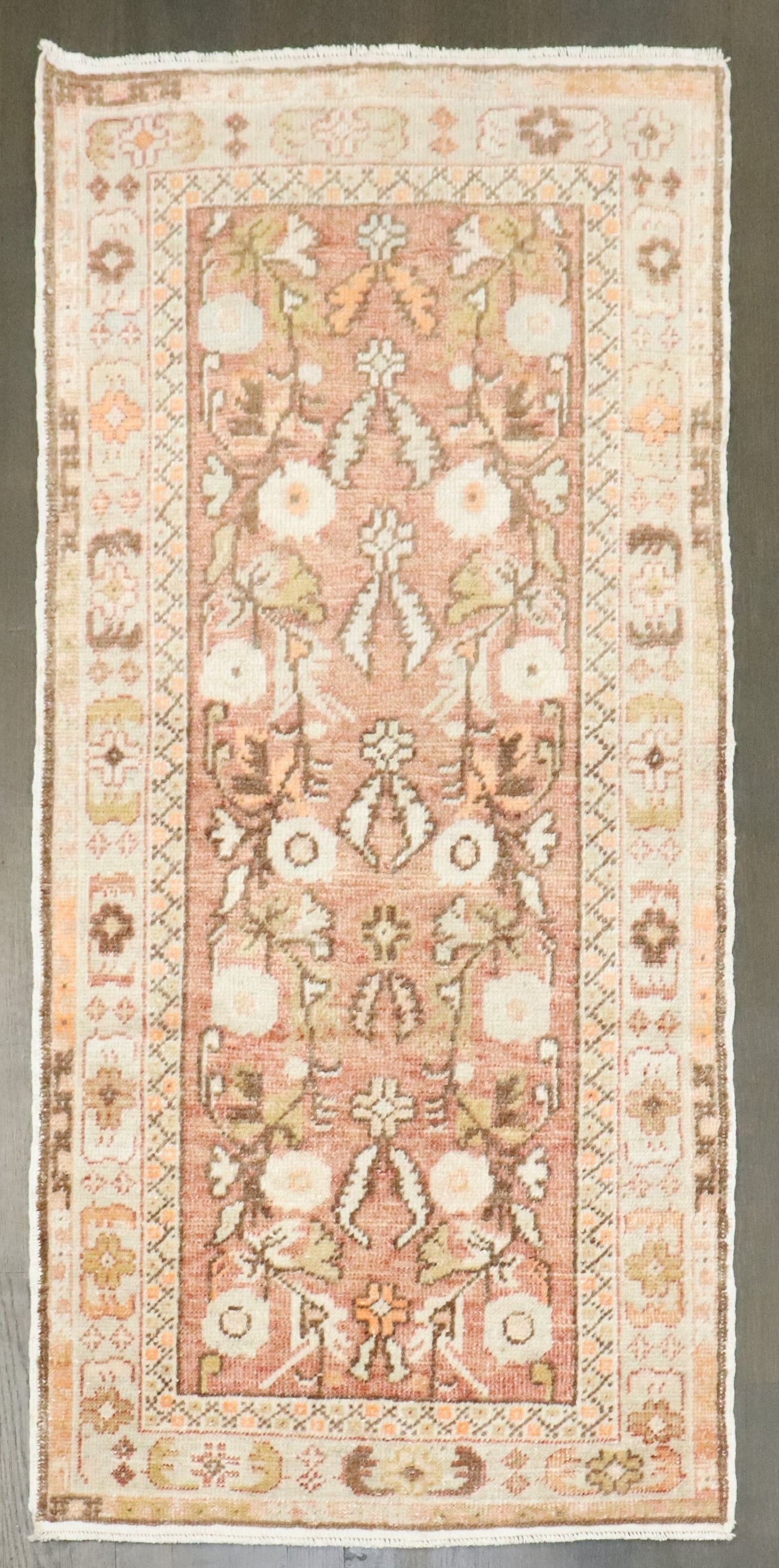 2' 3" x 4' 8" Anatolian Turkish Peach Tone Carpet (1 of 6)