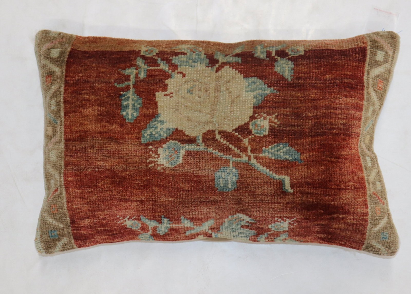 Turkish Floral Rug Pillow 1' 5" x 2' 4" Large (1 of 2)