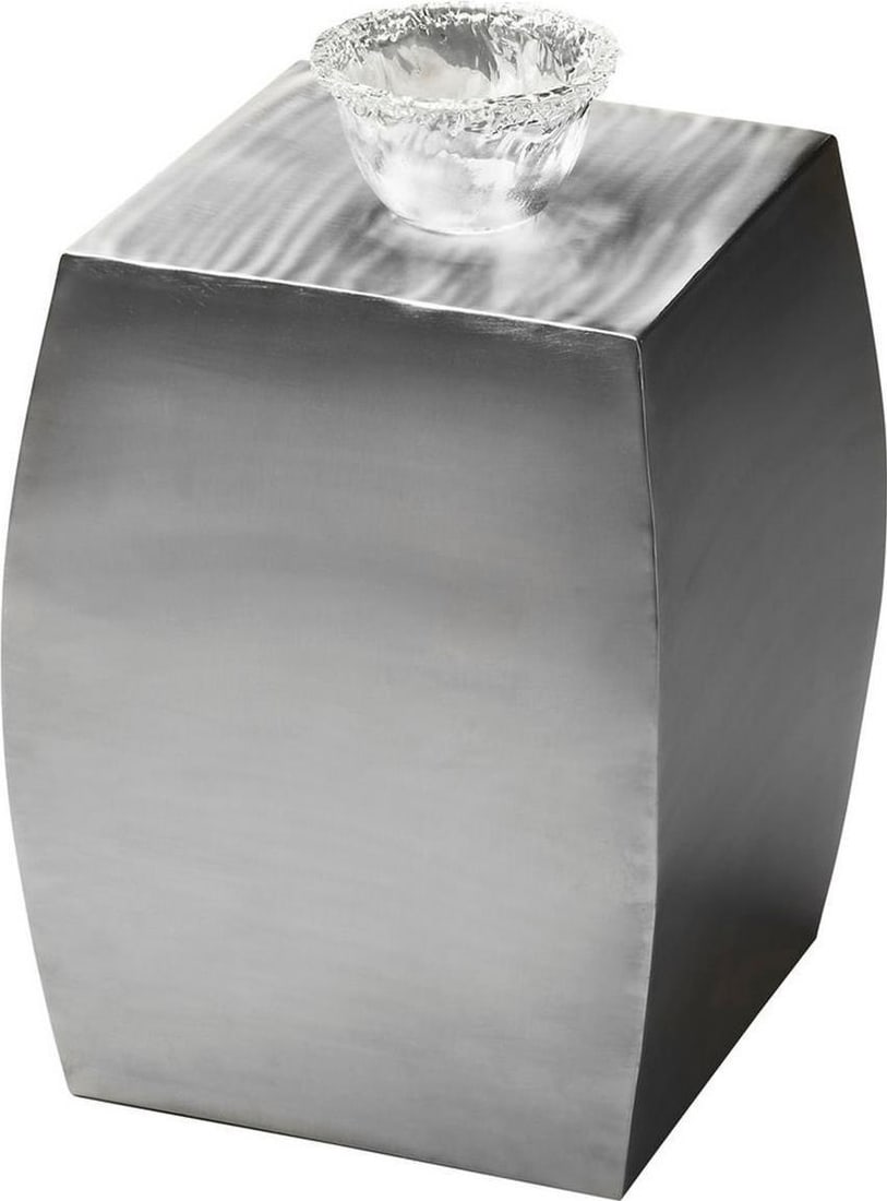 Butler Getty Modern Expressions Stainless Steel Side Table (1 of 1)