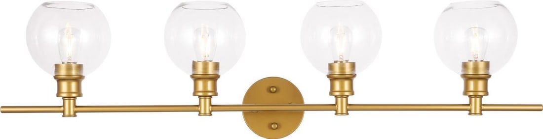 Elegant Collier Brass Wall Lamp UL-Listed Transitional Design (1 of 1)