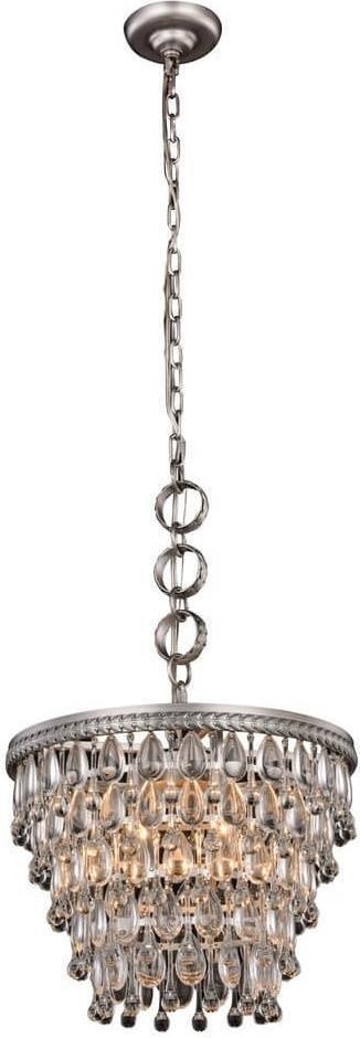 Elegant Lighting Nordic Antique Style Bowl Chandelier Royal-Cut Crystal: Elegant Lighting Nordic Antique Style Bowl Chandelier Royal-Cut Crystal Illuminate your space with this exquisite bowl chandelier, designed in an elegant antique style that adds a touch of vintage cha