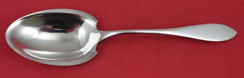 Towle Lafayette Sterling Silver Vegetable Serving Spoon 9.25 Inch: Towle Lafayette Sterling Silver Vegetable Serving Spoon 9.25 Inch This exquisite serving spoon from the Lafayette pattern by Towle is crafted from sterling silver and measures 9 1/4 inches in length. 