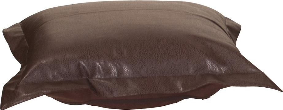 Howard Elliott Avanti Pecan Brown Puff Cushion Cover 24x24: Howard Elliott Avanti Pecan Brown Puff Cushion Cover 24x24 Enhance your living space with the Avanti Puff Cushion Cover in Pecan Brown. This stylish cushion cover, crafted from 100% polyurethane, feat