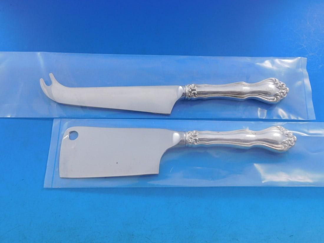 Westmorland George and Martha Sterling Silver Cheese Serving Set 2pc (1 of 11)