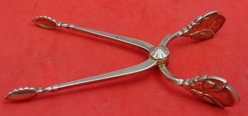 Georg Jensen Bittersweet Sterling Silver Sugar Nips 4 1/8 (1 of 1)