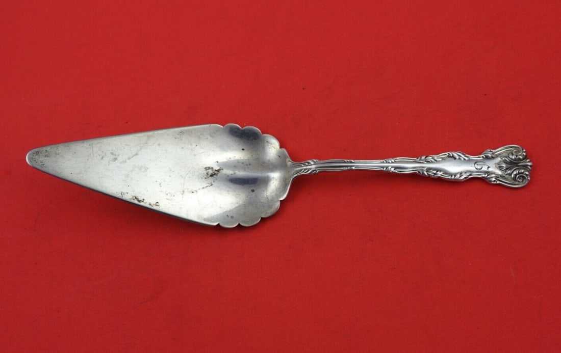 Dominick & Haff Alexandra Sterling Silver Jelly Cake Server 8 Inch (1 of 2)