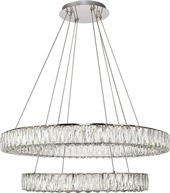 Monroe Chrome Pendant Light with Royal-Cut Crystal Accents: Monroe Chrome Pendant Light with Royal-Cut Crystal Accents Illuminate your modern space with the Monroe Chrome Pendant. This stunning pendant light features a contemporary design with a chrome finish 