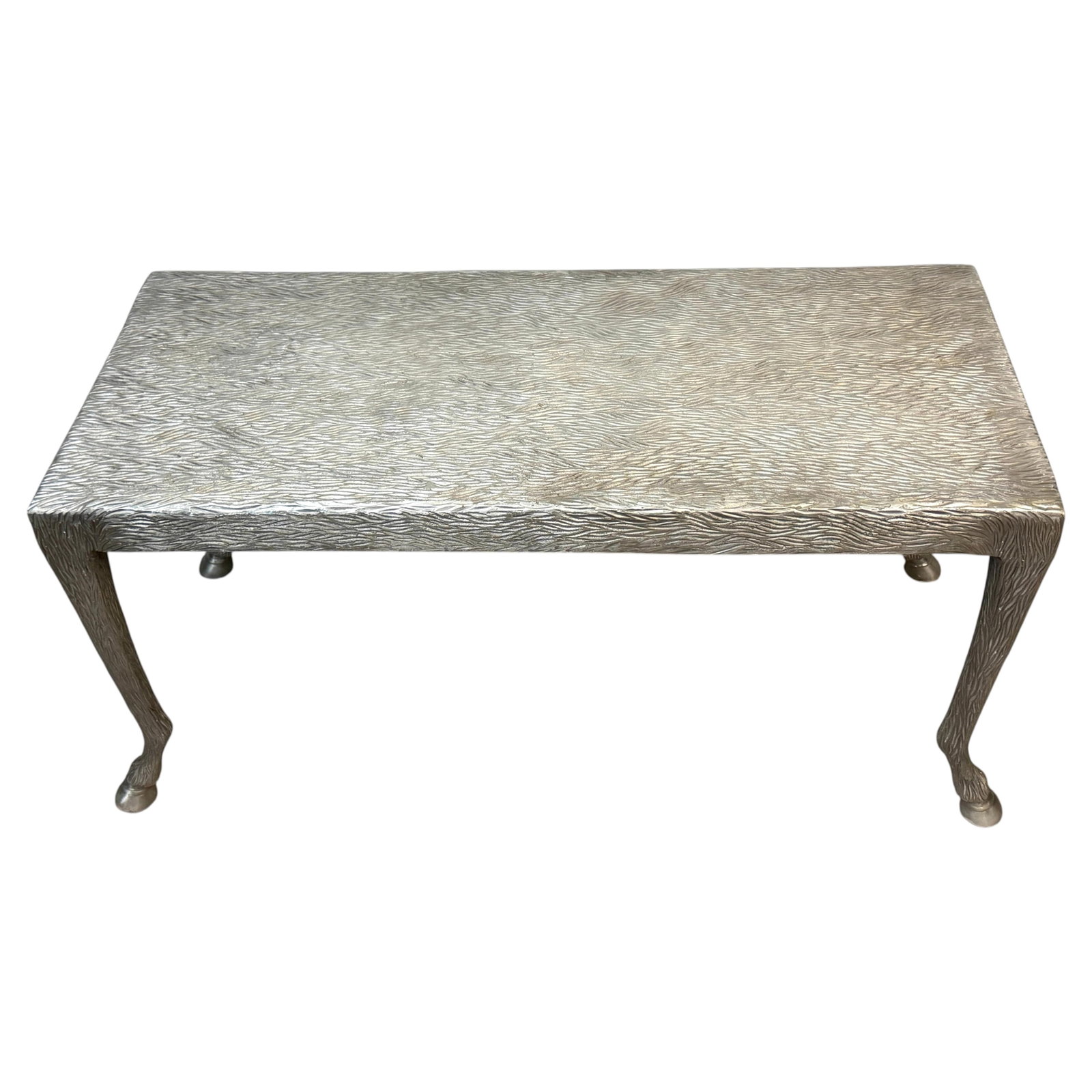 Zoomorphic Cast Zinc Coffee Table in the Manner of John Dickinson (1 of 17)