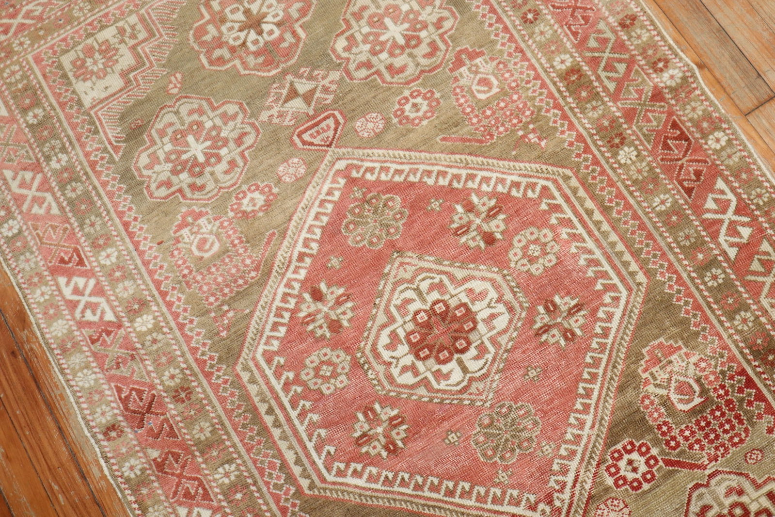 3' 5" x 5' 9" Early 20th Century Shirvan Caucasian Rug (1 of 7)
