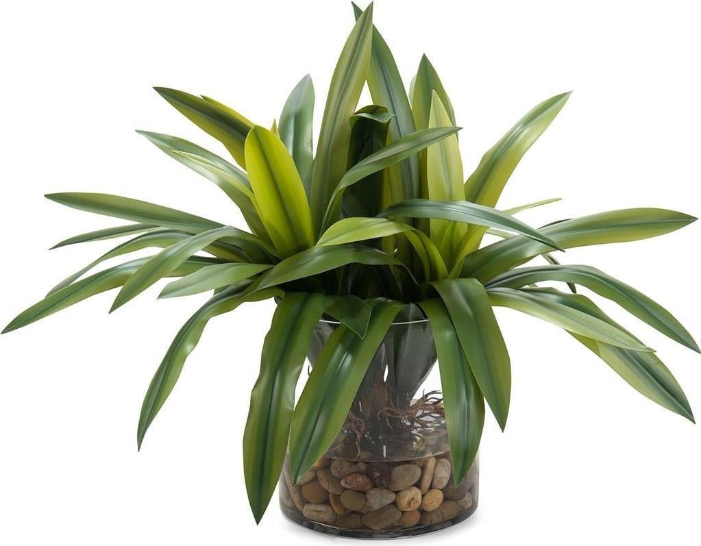 John-Richard Custom Fran Bearden Yucca Vase 22H 29W 29D Faux Water Rock (1 of 1)
