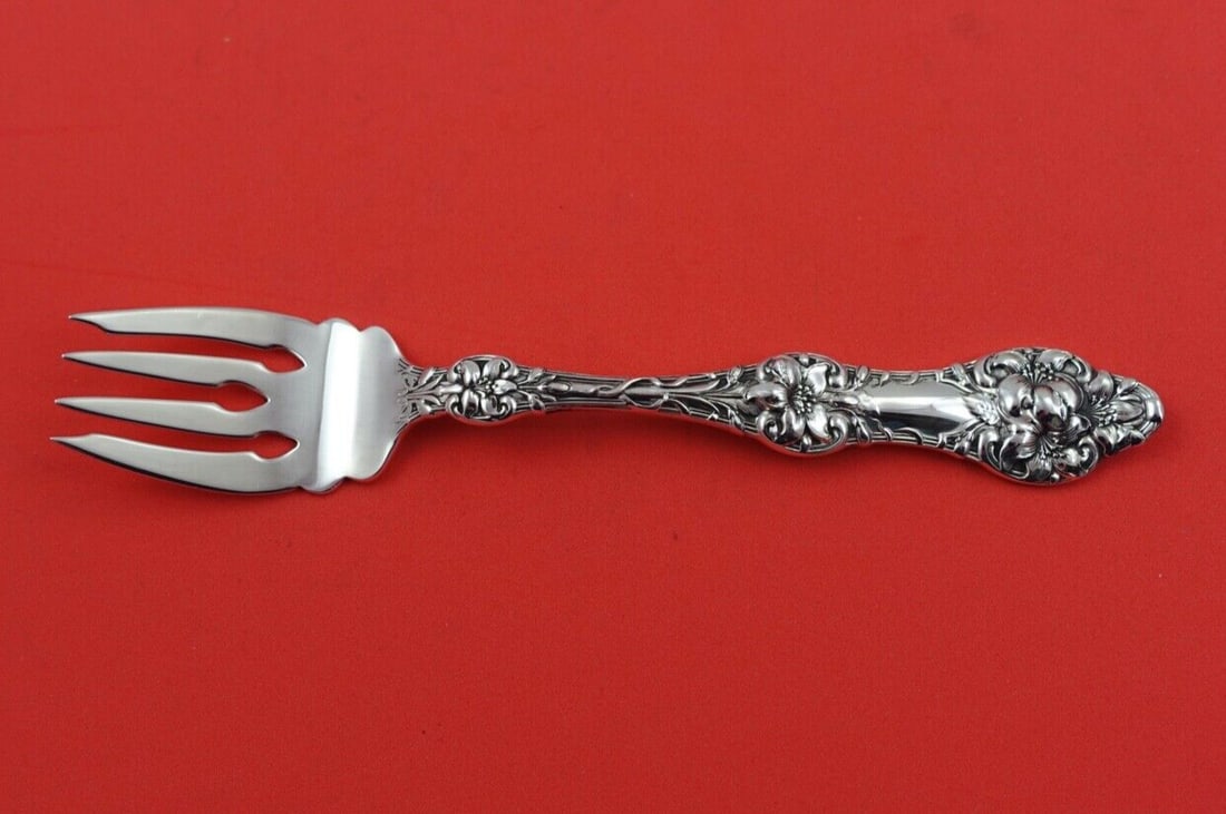 Alvin Gorham Old Orange Blossom Sterling Silver Salad Fork 6.75" (1 of 1)
