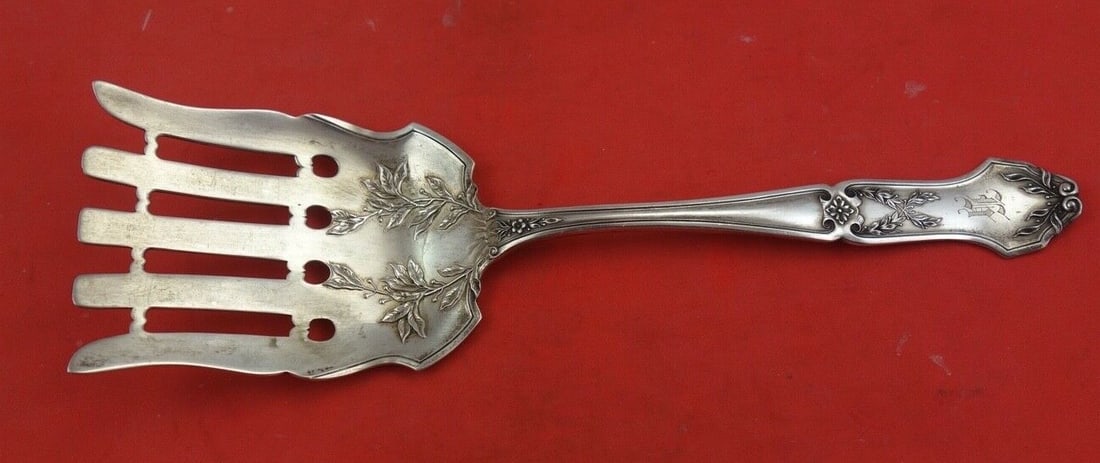 International Sterling Silver La Rochelle 9 Inch Asparagus Fork (1 of 2)