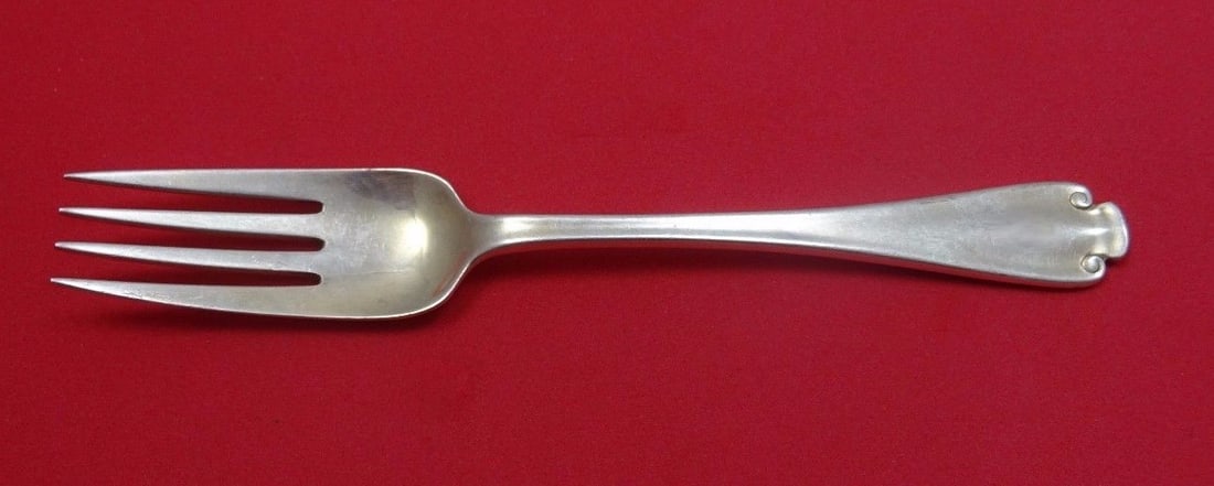 Tiffany and Co Flemish Sterling Silver Pastry Fork 6 Inch: Tiffany and Co Flemish Sterling Silver Pastry Fork 6 Inch This exquisite pastry fork from Tiffany & Co. features the iconic Flemish pattern, designed in 1911. The fork measures 6 inches and is crafted