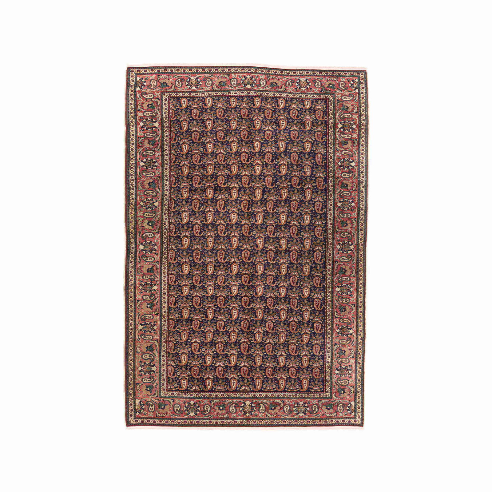 Authentic Handmade Kayseri Wool on Cotton Carpet 78 x 116.5 Inches: Authentic Handmade Kayseri Wool on Cotton Carpet 78 x 116.5 Inches This Authentic Handmade Kayseri Carpet showcases exquisite craftsmanship with a beautiful design woven from high-quality wool on a du
