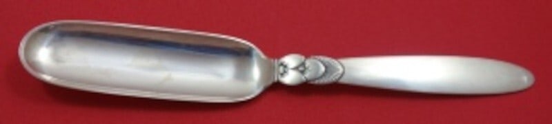 Georg Jensen Cactus Sterling Silver Cheese Scoop 6 7/8 Original (1 of 2)