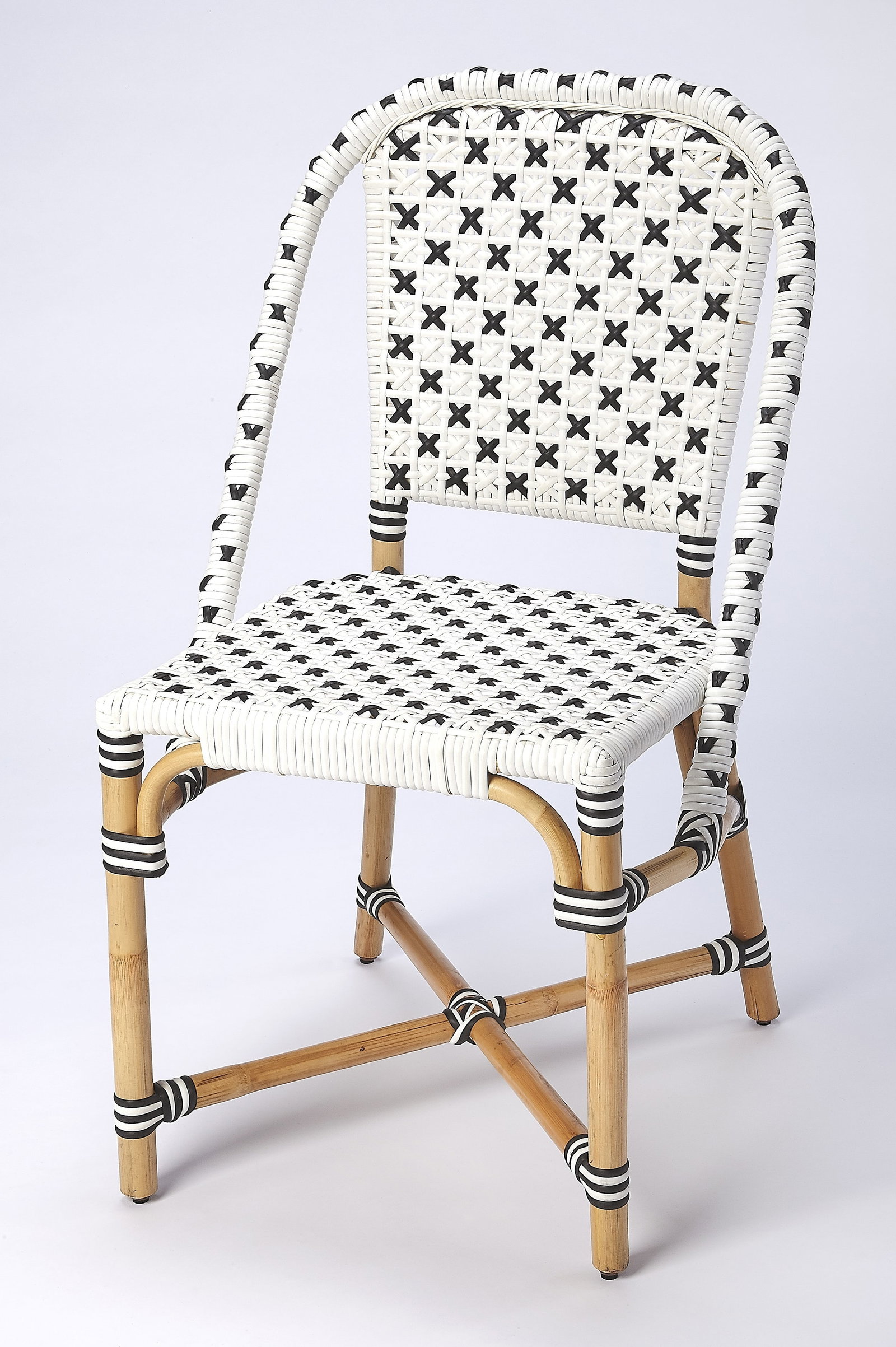 Contemporary Coastal Style Rattan Side Chair by Butler Tenor Collection (1 of 7)