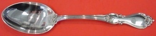 Towle Sterling Silver Serving Spoon Queen Elizabeth I Pattern 8 5/8": Towle Sterling Silver Serving Spoon Queen Elizabeth I Pattern 8 5/8" This exquisite serving spoon is crafted in sterling silver by Towle, featuring the elegant Queen Elizabeth I pattern. Measuring 8 5