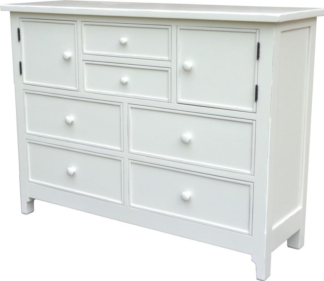 Trade Winds Chesapeake Mahogany Dressing Chest 6 Drawers Riverwash Finish: Trade Winds Chesapeake Mahogany Dressing Chest 6 Drawers Riverwash Finish Enhance your bedroom's elegance with this Traditional Mahogany Dressing Chest. This stunning piece features a classic English 