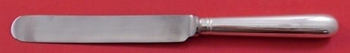 James Robinson Irish Rib Sterling Silver Blunt Knife 9": James Robinson Irish Rib Sterling Silver Blunt Knife 9" A sterling silver regular knife in the Irish Rib pattern by James Robinson. It is blunt, not monogrammed, and in excellent pre-owned condition. 