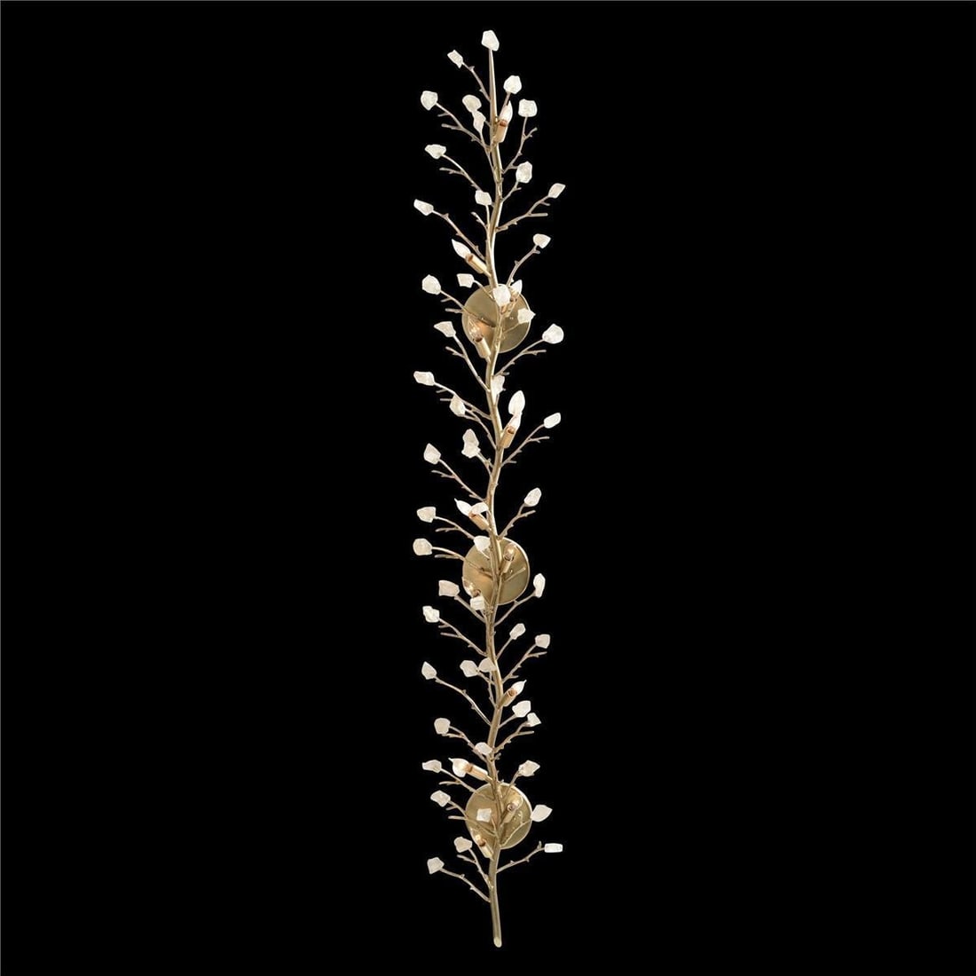 John-Richard 12-Light Antique Style Silver Wall Sconce with Quartz Accents: John-Richard 12-Light Antique Style Silver Wall Sconce with Quartz Accents Discover the elegance of this exquisite wall sconce, designed in a charming antique or vintage style. This stunning fixture f