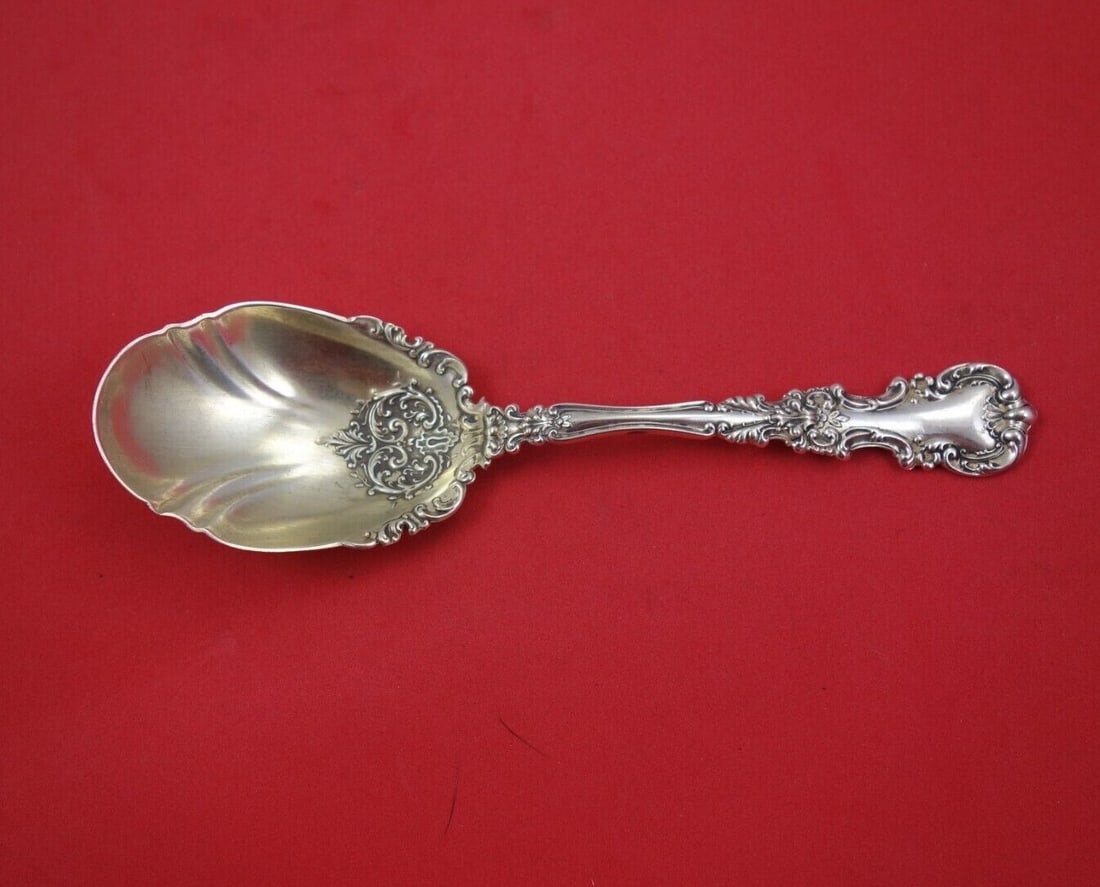 Avalon Serving Spoon by International Sterling Silver 7.5 Inch Light GW (1 of 3)