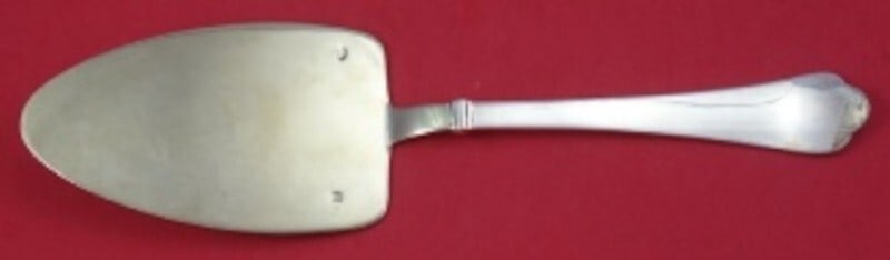 Puiforcat Cardinal Silverplate Pie Server 9 3/4 Inch Flat Handle (1 of 2)