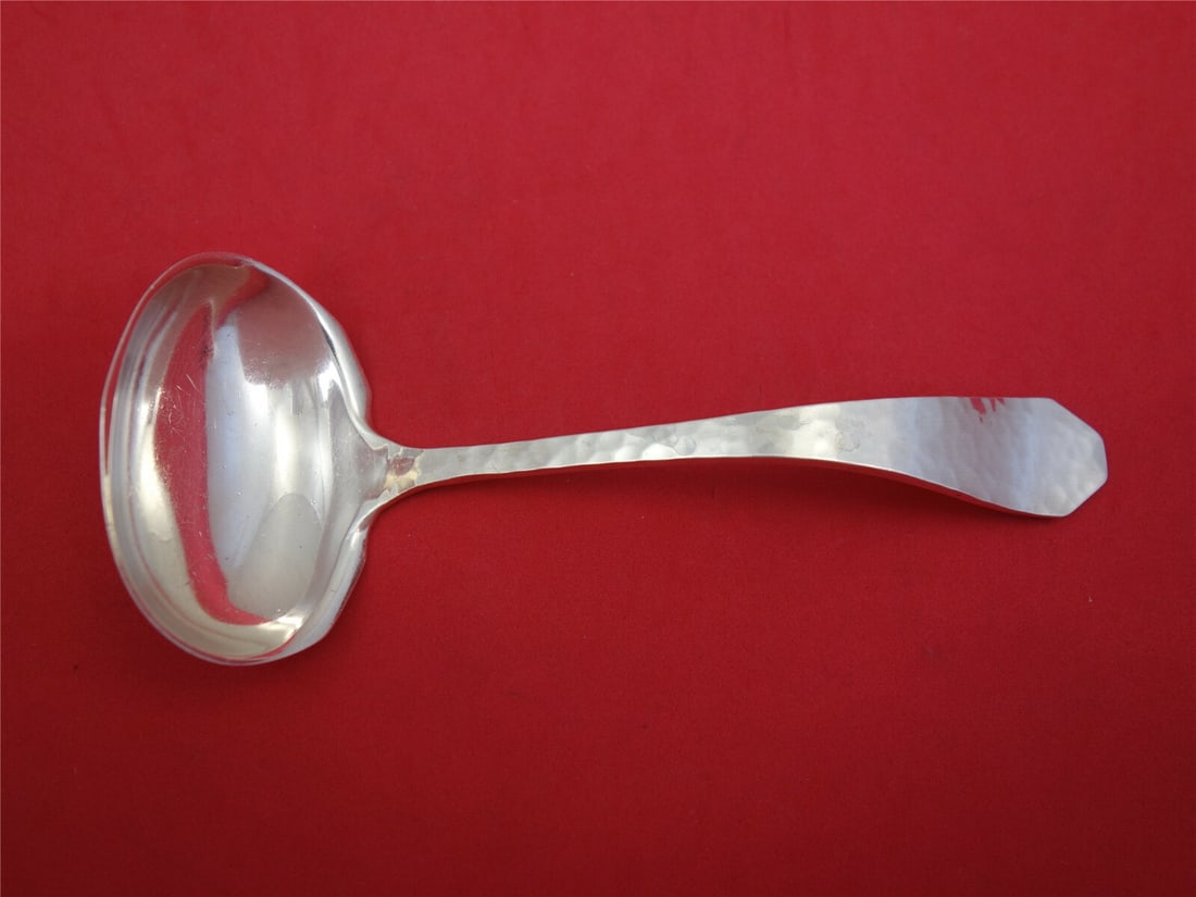 Frank Smith Vergennes Kraft Sterling Silver Gravy Ladle 6 3/8" (1 of 2)