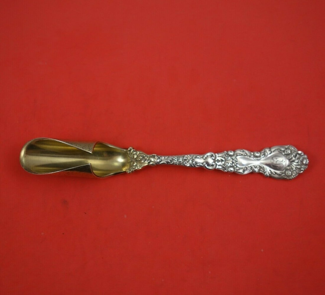 Gorham Imperial Chrysanthemum Sterling Silver Cheese Scoop 8.25in 4.2oz (1 of 3)