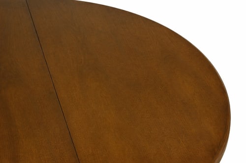 Elegant Robert Whitley Solid Walnut Drop Leaf Dining Table 40 Years Old - 6