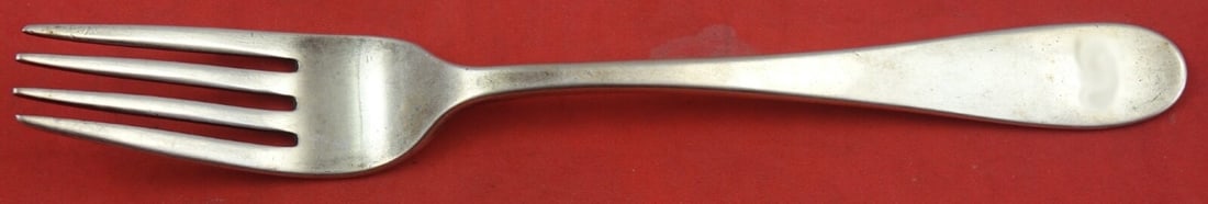 Porter Blanchard Round Sterling Silver Salad Fork 6 Inch (1 of 2)