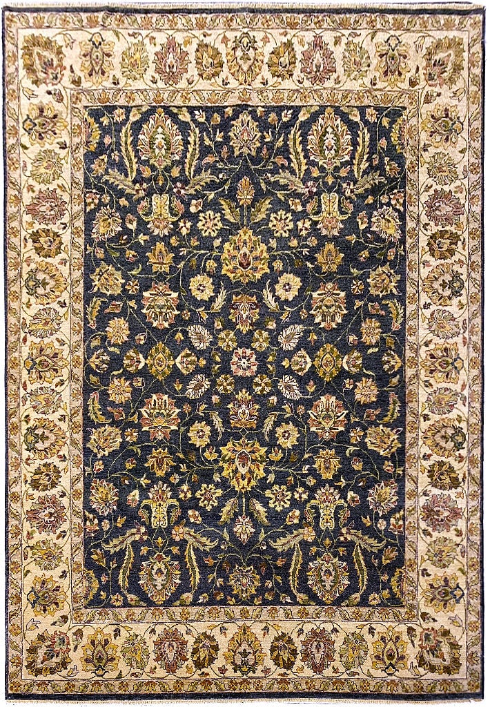 B. LA. CK Agra Handmade Area Rug 7.3 x 9.5 Natural Wool Rust Ziglar (1 of 11)