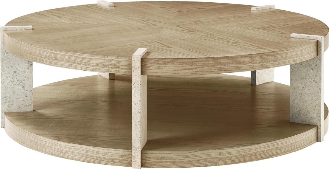Theodore Alexander Catalina Circular Cocktail Table (1 of 3)