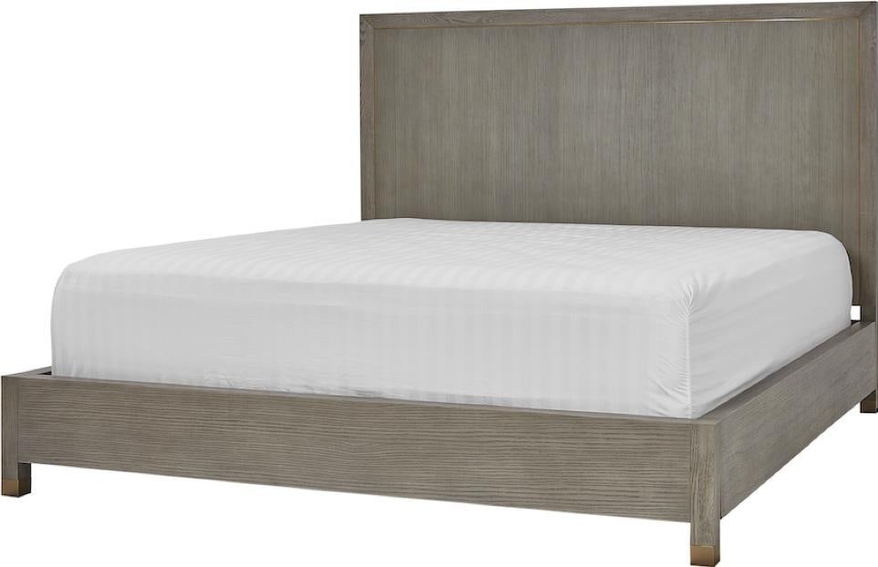 Alder Tweed Caleb King Bed in Brushed Smoke Oak (1 of 7)