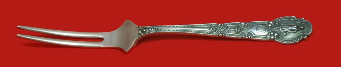 Tiffany & Co. Renaissance Sterling Silver 7" Custom Spinach Fork: Tiffany & Co. Renaissance Sterling Silver 7" Custom Spinach Fork This exquisite 7" spinach fork is part of the Renaissance pattern by Tiffany & Co., crafted from high-quality sterling silver. It featu