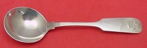 Durgin-Gorham Sheaf of Wheat Sterling Silver Cream Soup Spoon (1 of 1)