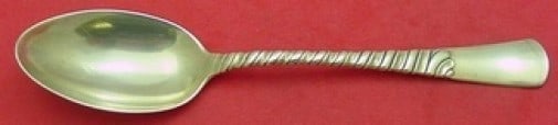 Gorham Colonial Sterling Silver 6 3/4 Inch Place Soup Spoon: Gorham Colonial Sterling Silver 6 3/4 Inch Place Soup Spoon Sterling silver place soup spoon in the Colonial pattern by Gorham. This pre-owned spoon dates to the 1850-1899 period, is not monogrammed, 